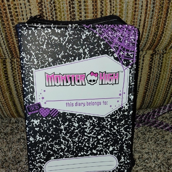 Monster High Black and Purple Notebook - Picture 3 of 3